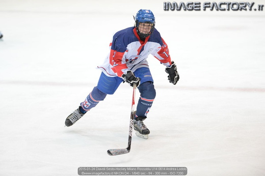 2015-01-24 Diavoli Sesto-Hockey Milano Rossoblu U14 0614 Andrea Lodolo